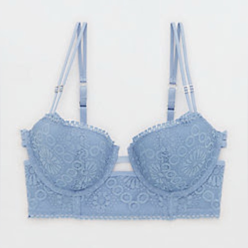 ❤️Aerie Real Power Balconette Joy Lace Bra❤️